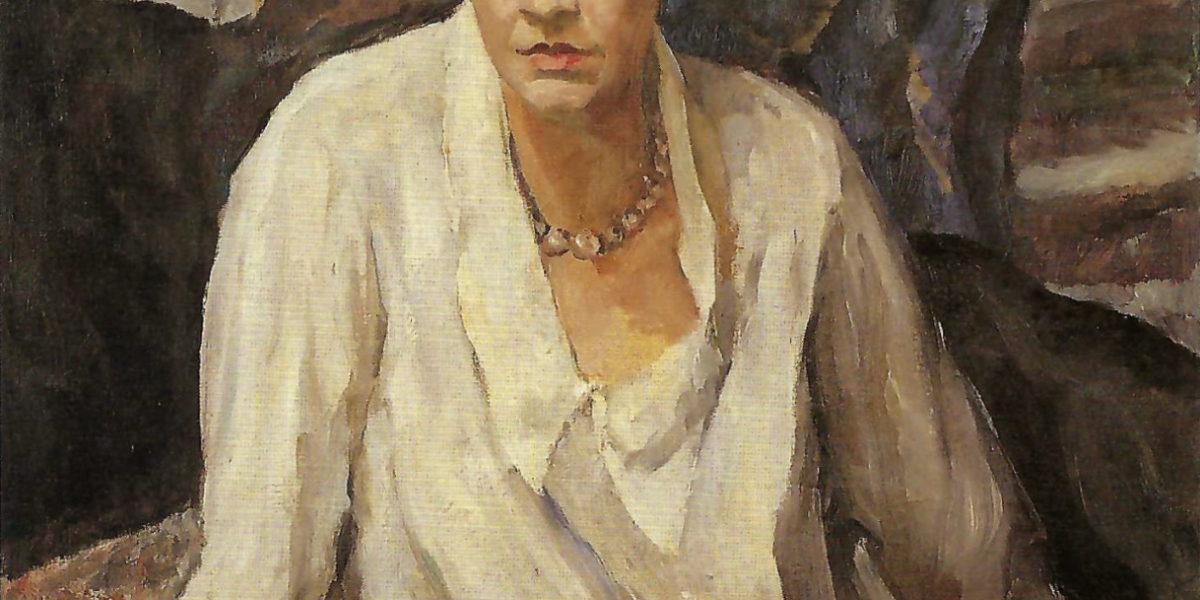 Femme à la blouse blanche